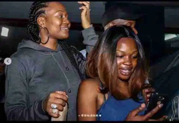 BBNaija: Evicted Housemates, Vandora And Dee One Arrive Nigeria (Photos) 